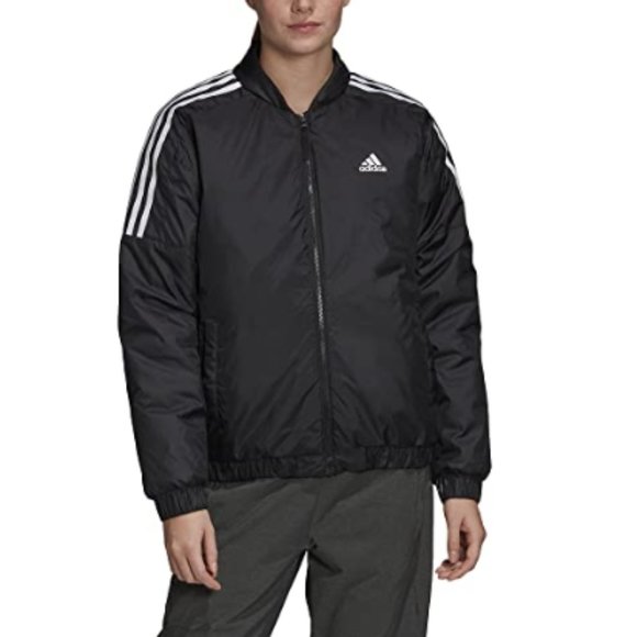Adidas Female Essentials Insulated Bomber Jacket, Black,S
